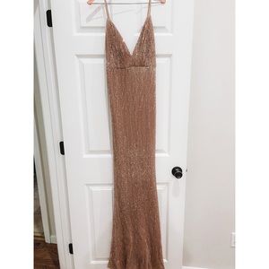 Sequin gown